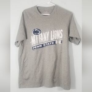 Under Armour Heat Gear Penn State PSU Nittany Lions Loose Fit Tee. Size Small.